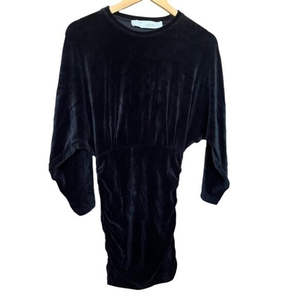 Iro Black Velvet Alamo Dress Women Size XS - Picture 5 of 9
